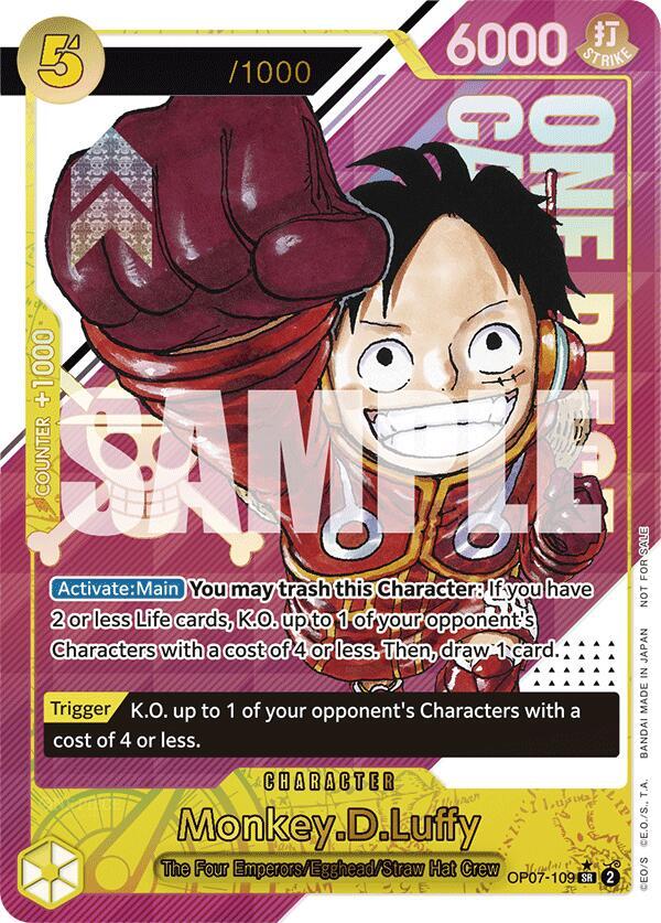 Monkey.D.Luffy (CS 2024 Event Pack) OP07-109