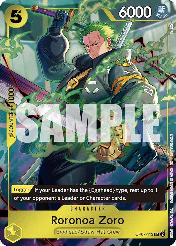 Roronoa Zoro (113) OP07-113