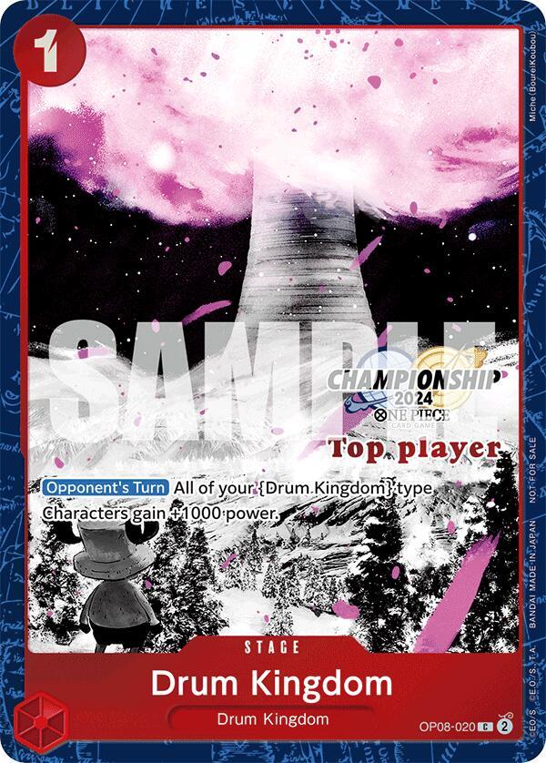 Drum Kingdom (Championship 2024 Top Player Pack Vol. 2) OP08-020