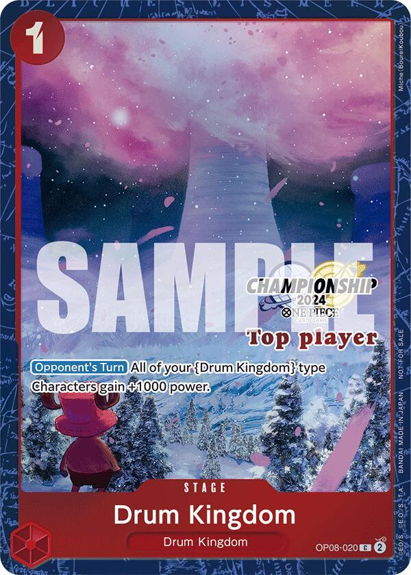 Drum Kingdom (Championship 2024 Top Player Pack) OP08-020