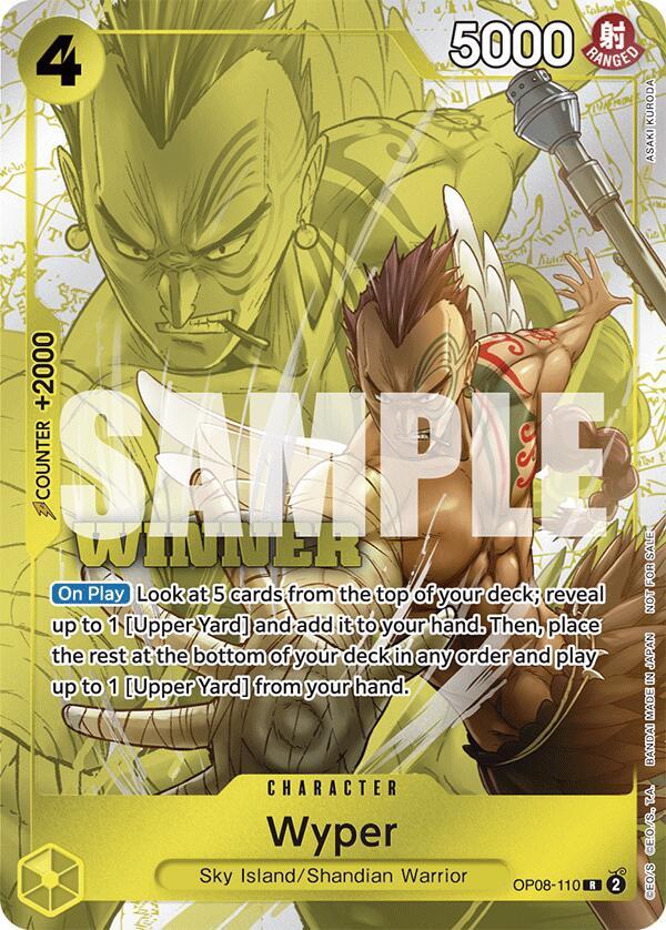Wyper (Winner Pack 2025 Vol. 2) OP08-110