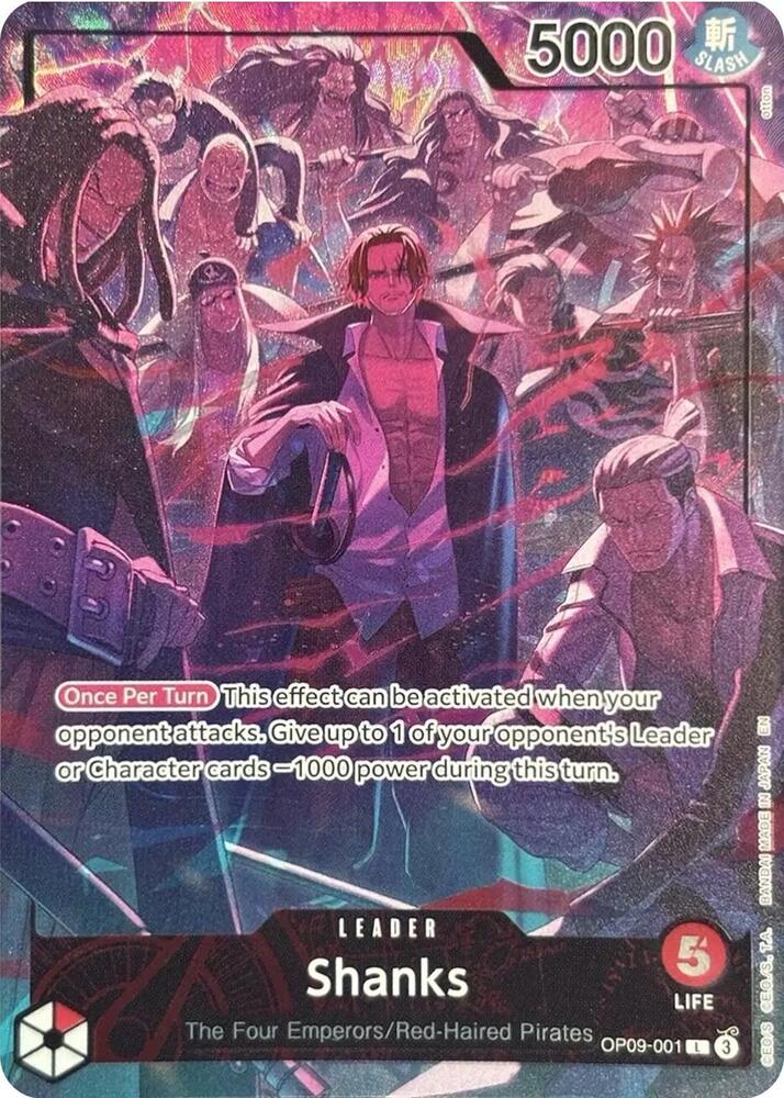 Shanks (English Version 2nd Anniversary Set) OP09-001