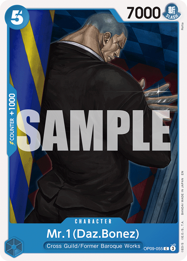 Mr.1(Daz.Bonez) (Reprint) OP09-055