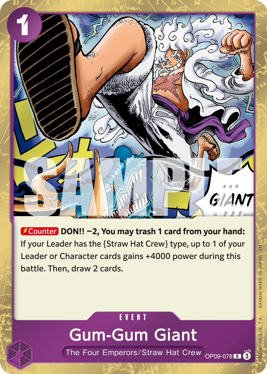 Gum-Gum Giant (Reprint) OP09-078