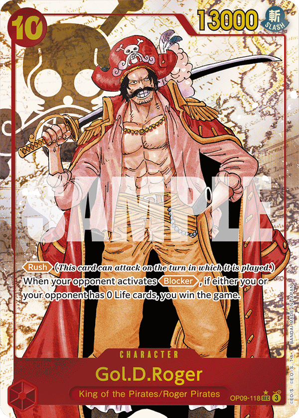 Gol.D.Roger (Alternate Art) OP09-118