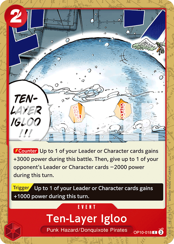 Ten-Layer Igloo (Pirate Foil) OP10-018