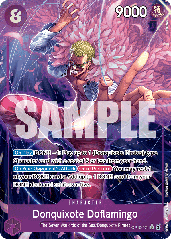 Donquixote Doflamingo (Parallel) OP10-071