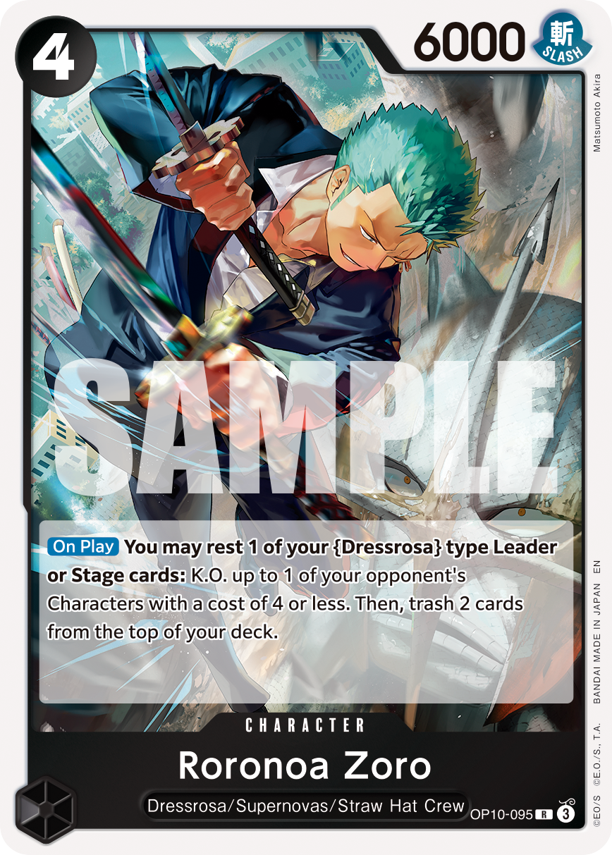 Roronoa Zoro - OP10-095 (Reprint) OP10-095