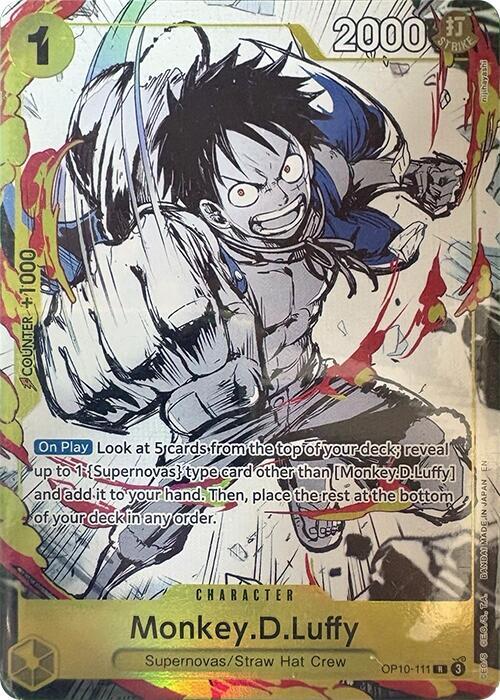 Monkey.D.Luffy (Premium Card Collection -6 assort vol.1-) OP10-111