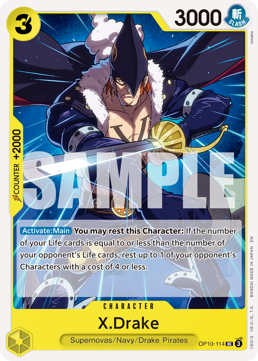 X.Drake (Reprint) OP10-114