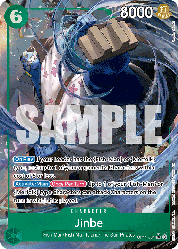 Jinbe (031) (Alternate Art) OP11-031