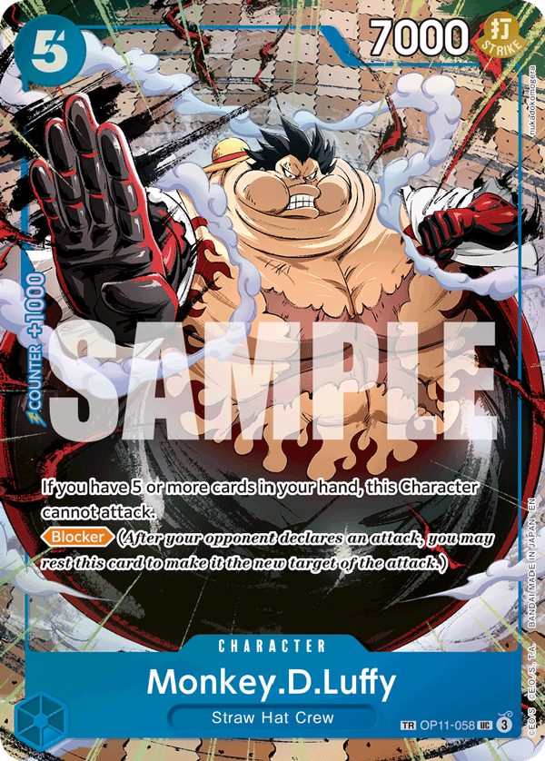 Monkey.D.Luffy - OP11-058 (TR) OP11-058