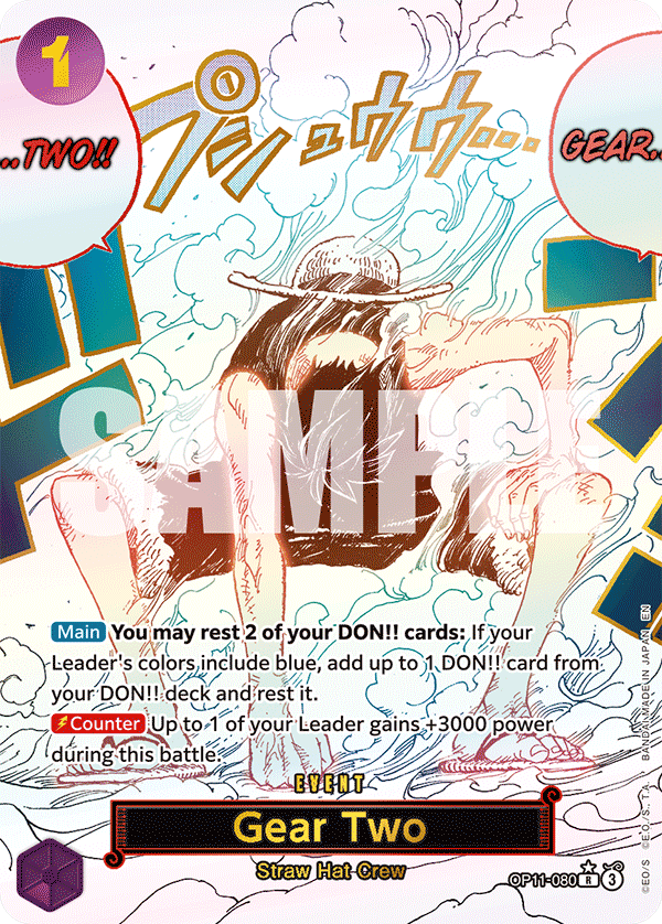 Gear Two (Alternate Art) OP11-080
