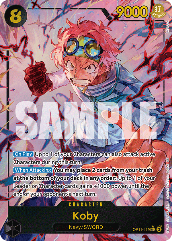 Koby (119) (Alternate Art) OP11-119