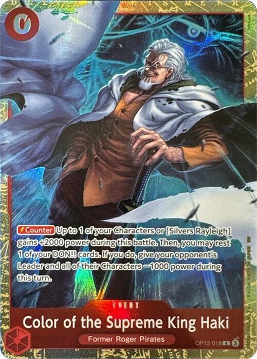 Color of the Supreme King Haki OP12-018