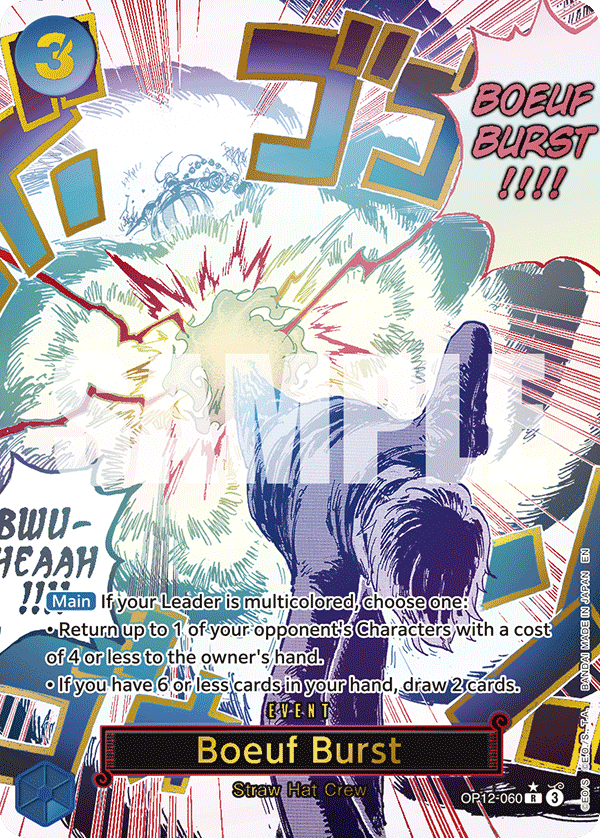 Boeuf Burst (Alternate Art) OP12-060