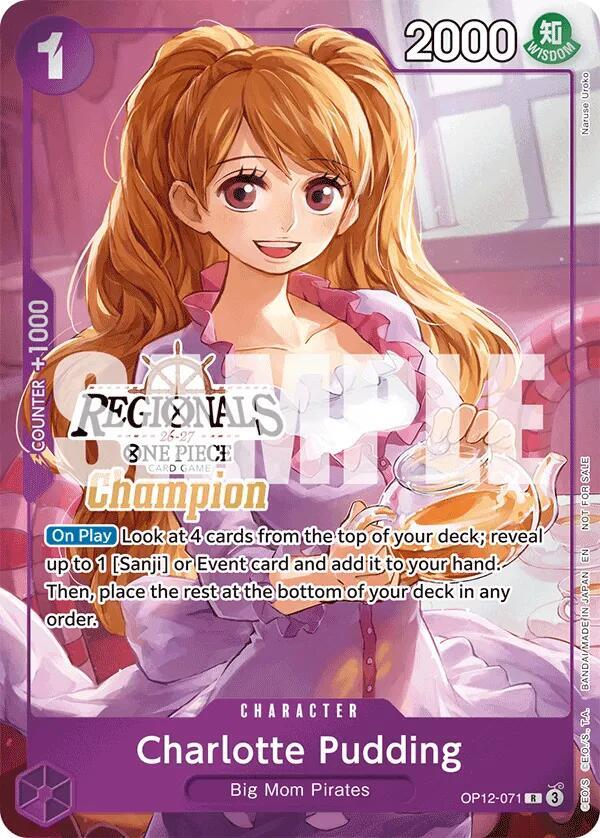 Charlotte Pudding OP12-071