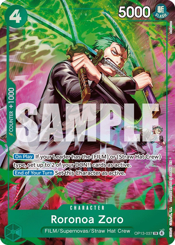 Roronoa Zoro (OP13-037) OP13-037