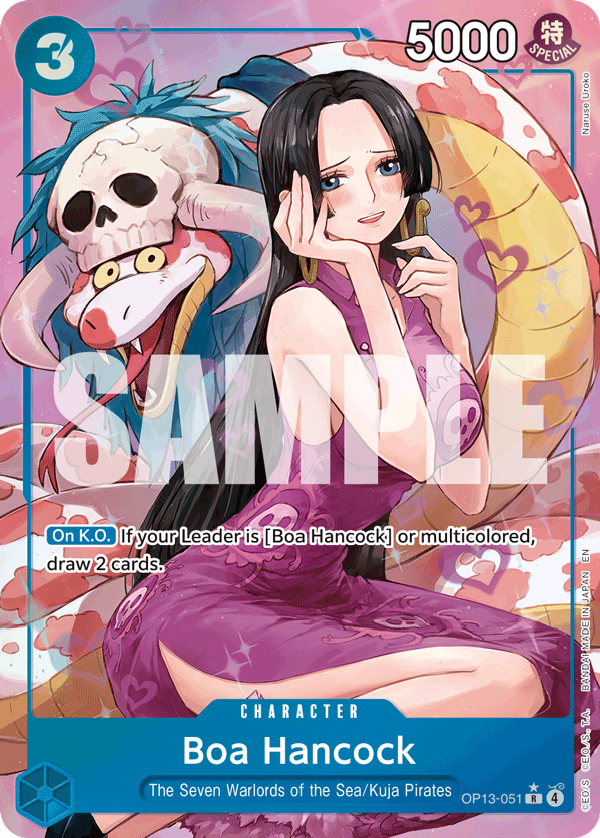 Boa Hancock (Alternate Art) OP13-051