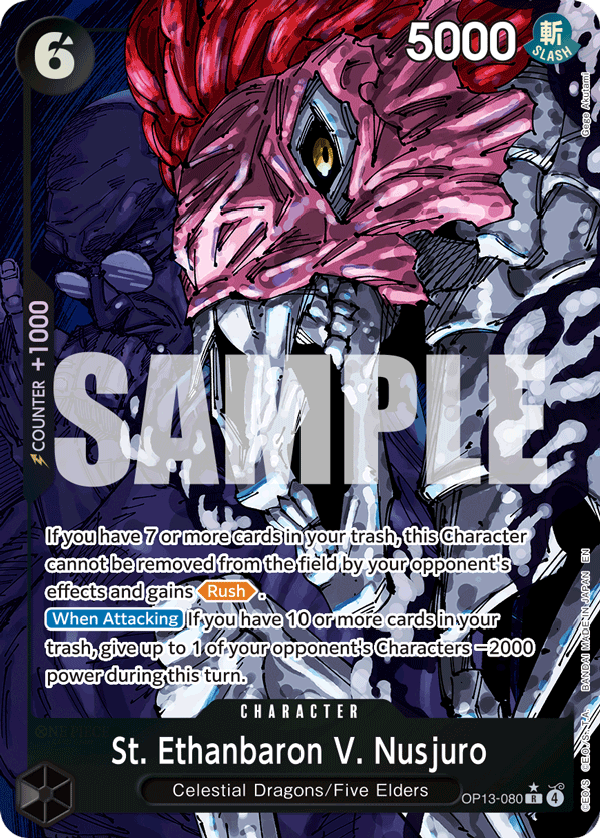 St. Ethanbaron V. Nusjuro (Alternate Art) OP13-080