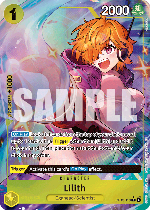 Lilith (Alternate Art) OP13-113
