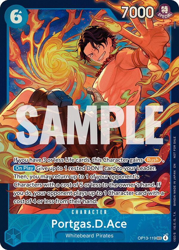 Portgas.D.Ace (119) (Treasure Cup 2026) (Store) OP13-119