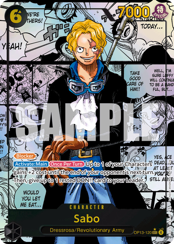 Sabo (120) (Super Alternate Art) OP13-120