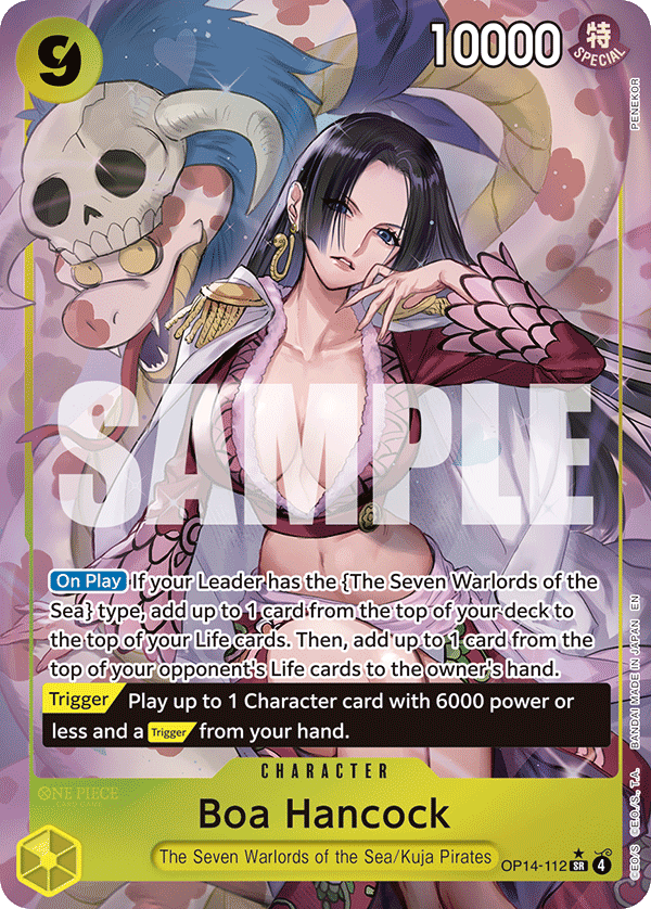 Boa Hancock - OP14-112 (Alternate Art) OP14-112