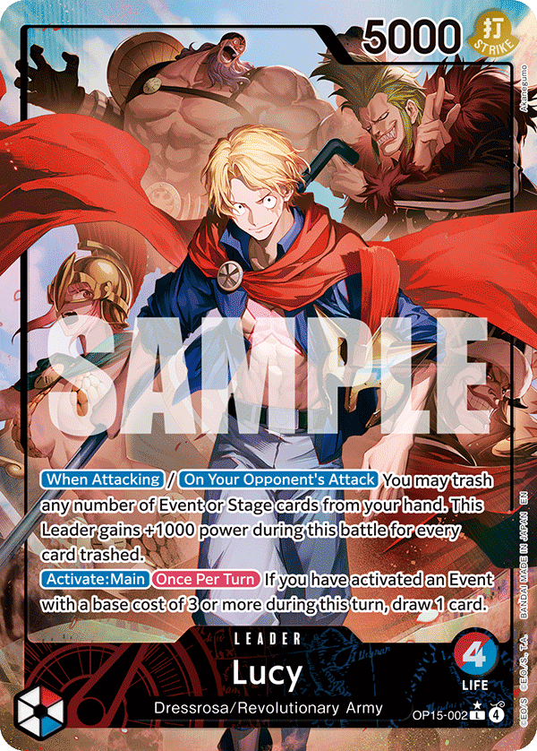 Lucy (Alternate Art) OP15-002