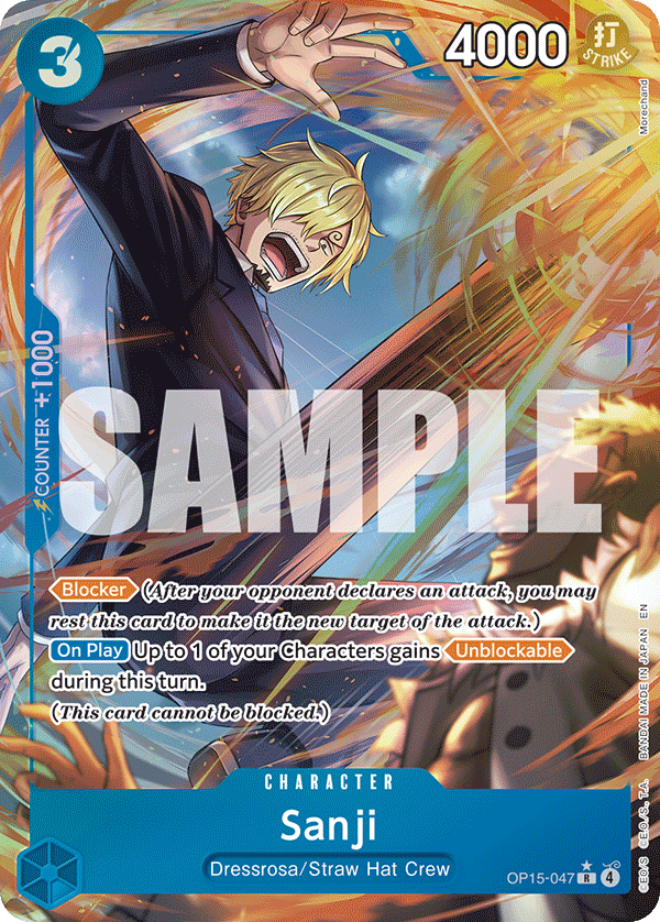 Sanji (OP15-047) (Alternate Art) OP15-047