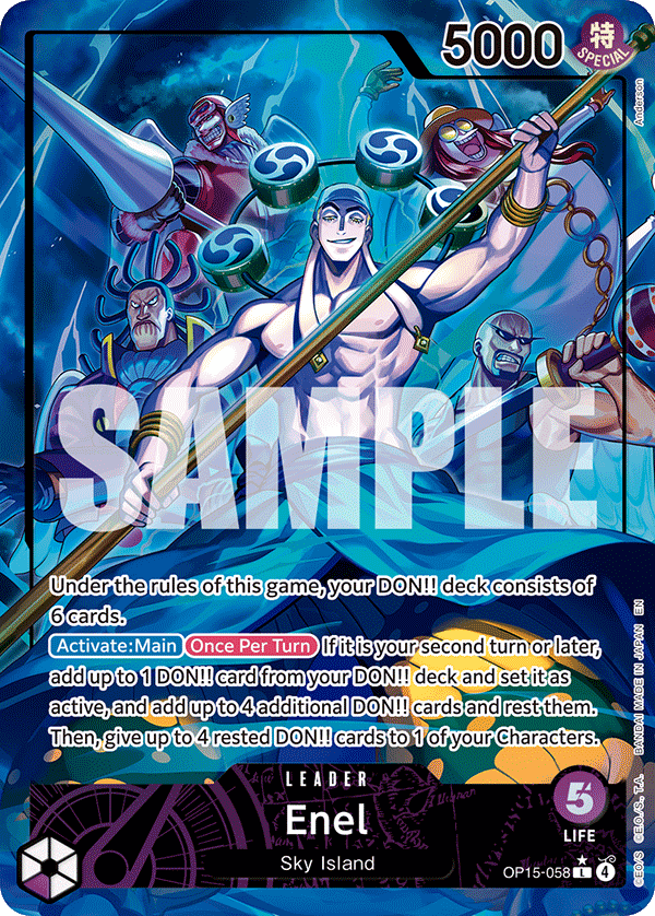 Enel (OP15-058) (Alternate Art) OP15-058