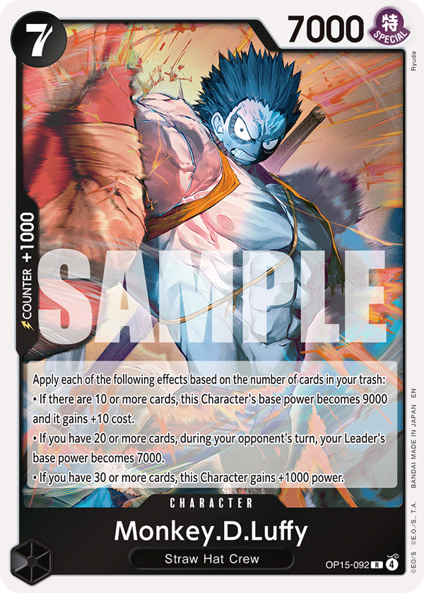 Monkey.D.Luffy (OP15-092) OP15-092