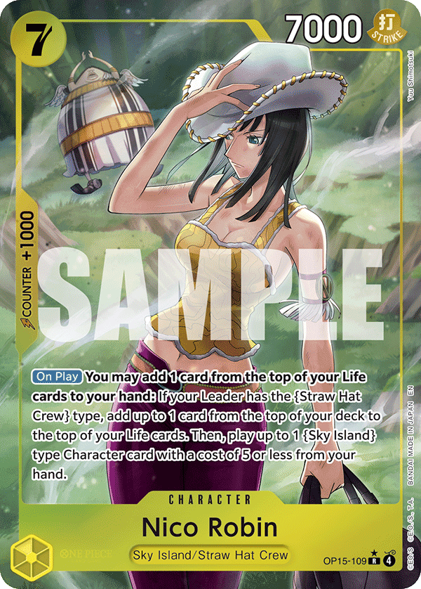 Nico Robin (OP15-109) (Alternate Art) OP15-109