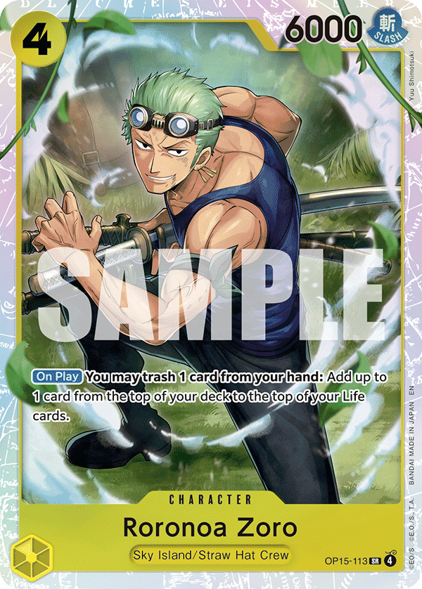 Roronoa Zoro (OP15-113) OP15-113