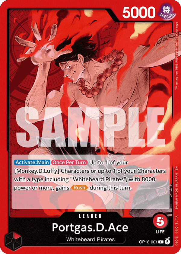 Portgas.D.Ace (001) OP16-001