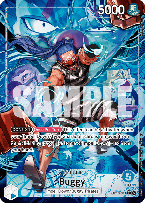 Buggy (041) (Alternate Art) OP16-041