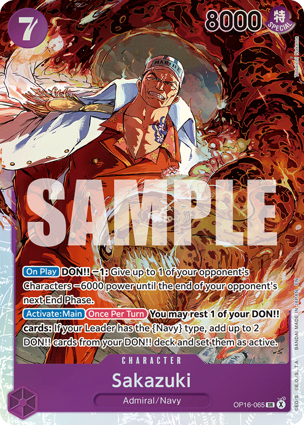 Sakazuk OP16-065