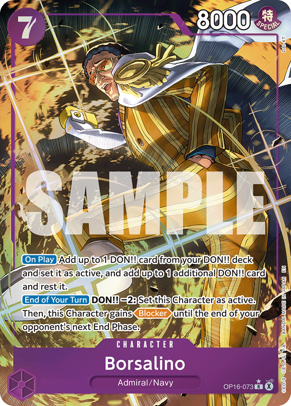 Borsalino (Alternate Art) OP16-073