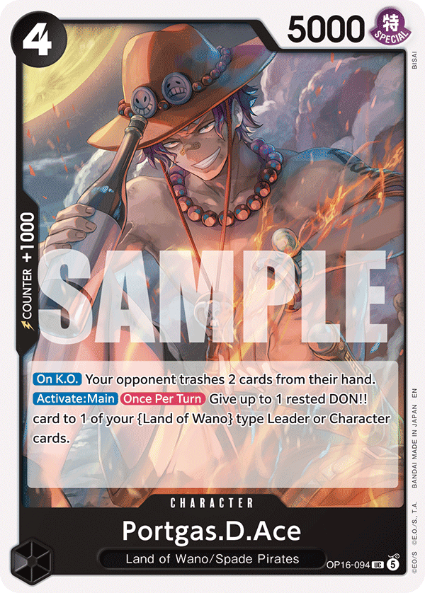 Portgas.D.Ace (094) OP16-094
