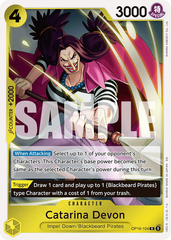 Catarina Devon OP16-104