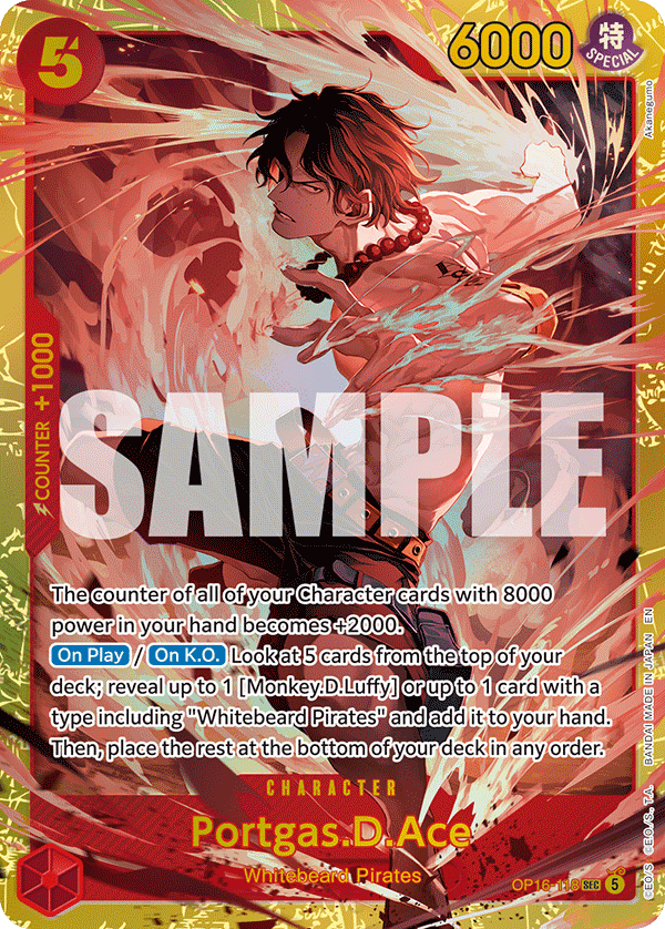 Portgas.D.Ace (118) OP16-118