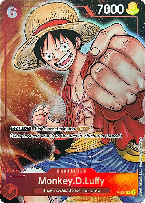 Monkey.D.Luffy (Premium Card Collection -BANDAI CARD GAMES Fest. 23-24 Edition-) P-001