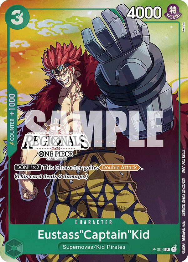 Eustass"Captain"Kid (Online Regional 2024 Vol. 2) [Participant] P-003