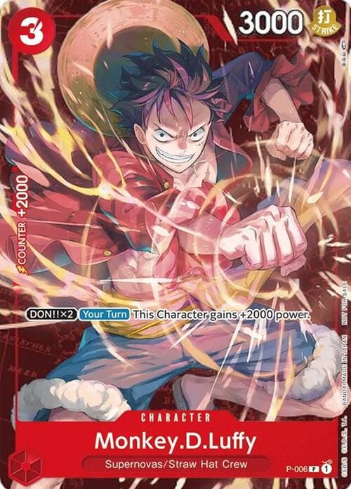 Monkey.D.Luffy - P-006 (Retail Promo) P-006