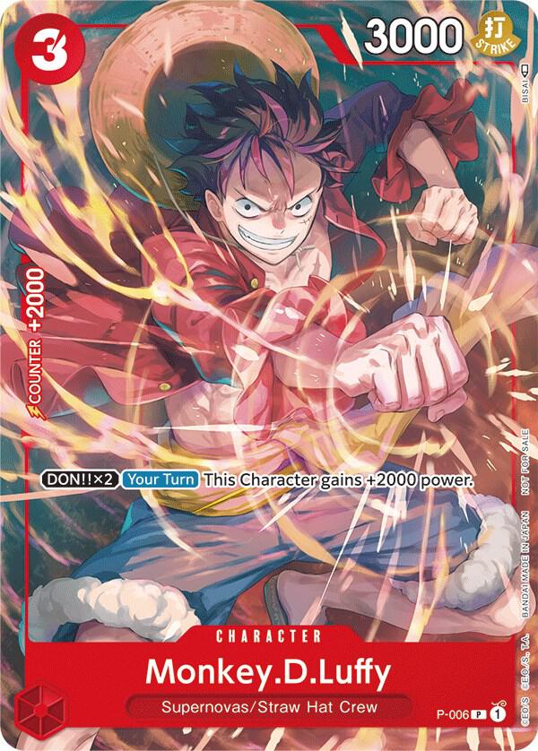 Monkey.D.Luffy - P-006 (Tournament Pack Vol. 1) P-006