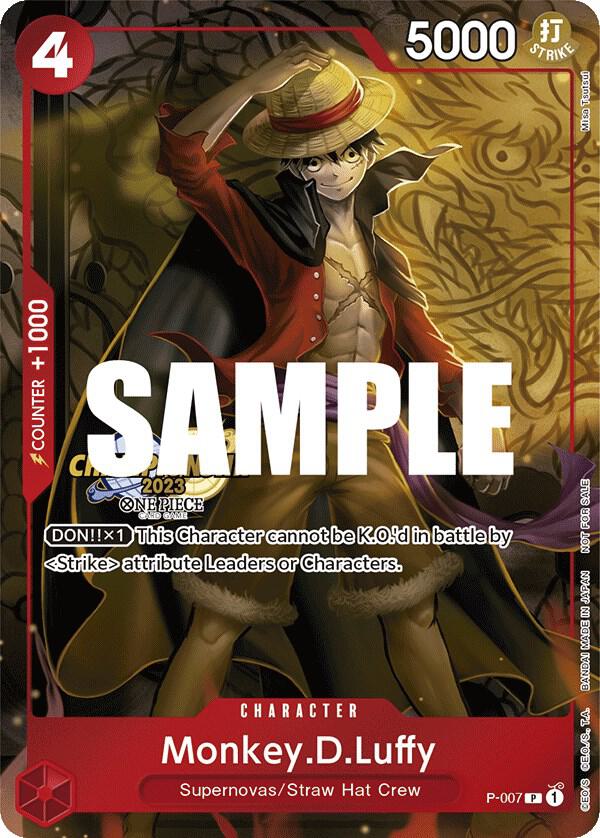 Monkey.D.Luffy (007) (CS 2023 Celebration Pack) P-007