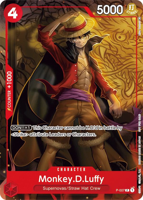 Monkey.D.Luffy - P-007 (Tournament Pack Vol. 1) P-007