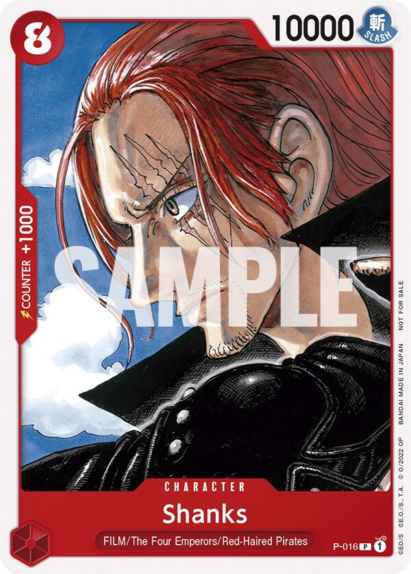Shanks (One Piece Film Red) P-016