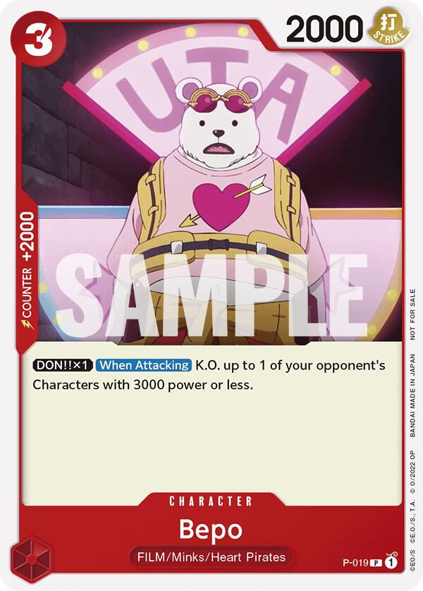 Bepo (One Piece Film Red) P-019