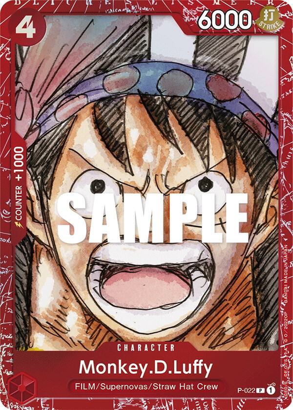 Monkey.D.Luffy (Premium Card Collection -ONE PIECE FILM RED Edition-) P-022